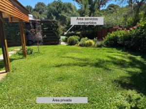 Κήπος έξω από το Monoambiente