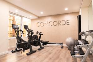 Fitness centrum a/nebo fitness zařízení v ubytování Concorde Hotel New York