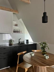 Kuchyň nebo kuchyňský kout v ubytování ELA - Elegant Apartment