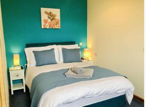 Katil atau katil-katil dalam bilik di Stromabank Hotel, Longhope, Island of Hoy
