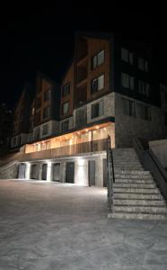 Bygningen som leiligheten ligger i