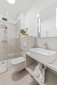 Un baño de VIVE Hotel & Restaurant Vienna