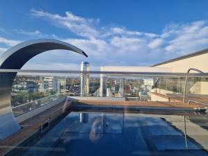 Balkón nebo terasa v ubytování Almalux Jesolo Wellness & Spa 3 stelle superior