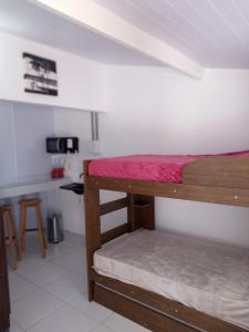 Postel nebo postele na pokoji v ubytování Cobertura solariun com 2 suites na praia do prea