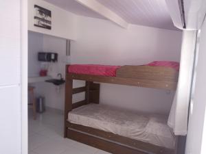 Postel nebo postele na pokoji v ubytování Cobertura solariun com 2 suites na praia do prea