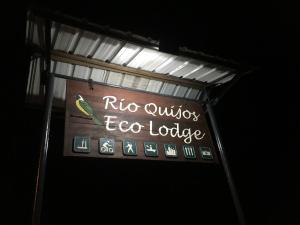 Ein Zertifikat, Auszeichnung, Logo oder anderes Dokument, das in der Unterkunft Rio Quijos EcoLodge ausgestellt ist