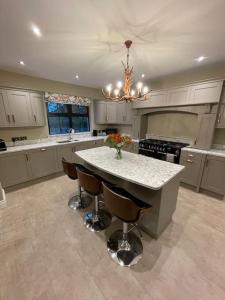 Η κουζίνα ή μικρή κουζίνα στο Littlemount Farm Cottage