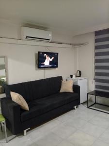 A television and/or entertainment centre at Apart 71
