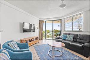 Sjónvarps- og/eða afþreyingartæki á Malibu Apartments