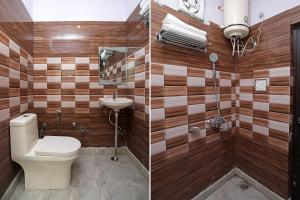 Bilik mandi di Hotel O Raj Palace
