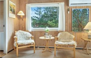 Posezení v ubytování Holiday Home Ørnevej Vejers Strand V