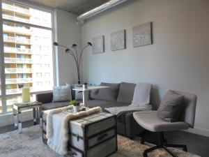 Posezení v ubytování Modern Cozy Nest