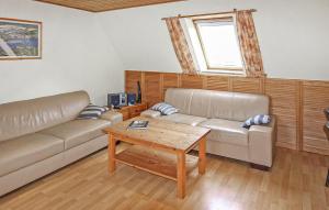 Posezení v ubytování Ferienwohnung Malchow