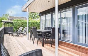 Μπαλκόνι ή βεράντα στο Three-Bedroom Holiday Home In Juelsminde