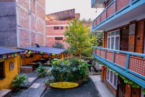 Hoone, kus hostel asub