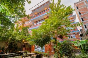 Hoone, kus hostel asub
