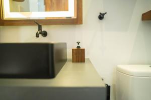 Posezení v ubytování Nomada Villas