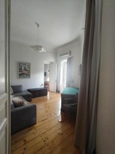 Istumisnurk majutusasutuses Ambience Hostel & Apartments