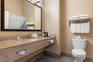 Koupelna v ubytování Quality Inn and Suites Groesbeck