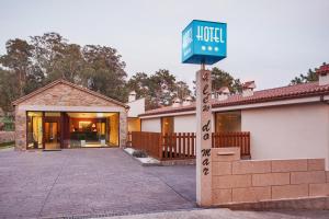 Das Gebäude in dem sich das Hotel befindet