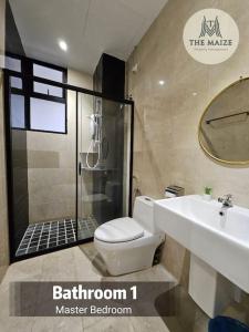 Ένα μπάνιο στο The Cove Hillside Residence Ipoh - Downtown Delight