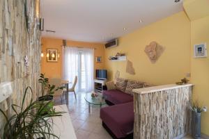 TV a/nebo společenská místnost v ubytování Apartments Marina