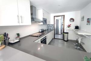 Kuchyňa alebo kuchynka v ubytovaní Penthouse Patio de doña Julia