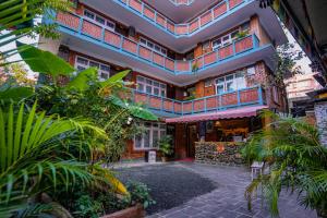 Zahrada ubytování Kwabahal Boutique Hostel