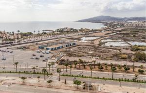 an aerial view of a city and the ocean at Awesome Home In San Juan De Los Terrer in San Juan de los Terreros +10 photos