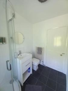 Koupelna v ubytování Charming Village Cottage with Hot Tub + 18 fotografií