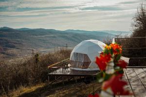 Příroda nedaleko luxury tent