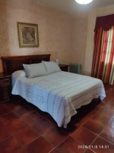 Postel nebo postele na pokoji v ubytování Finca el Castillo