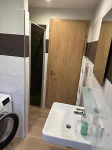 Koupelna v ubytování Hotel Kreuz Renchen