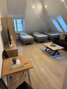 TV a/nebo společenská místnost v ubytování Hotel Kreuz Renchen