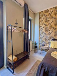 Postel nebo postele na pokoji v ubytování RO-MI Room