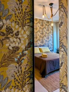 Postel nebo postele na pokoji v ubytování RO-MI Room