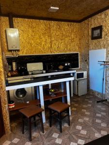 Η κουζίνα ή μικρή κουζίνα στο Дом в Севан House in Sevan