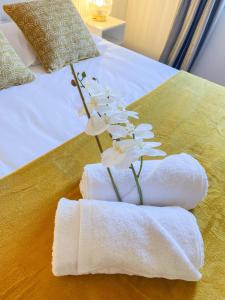 Postel nebo postele na pokoji v ubytování Sandie's Serene Stay + 13 fotografií