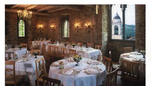 Restaurace v ubytování Castello di Trisobbio