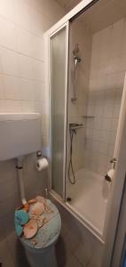 Ένα μπάνιο στο Perfect Appartement - Dichtbij Zee en Natuur