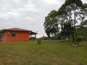 Aed väljaspool majutusasutust Pousada Recanto dos Pássaros