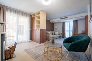 Χώρος καθιστικού στο Villa Ljubica