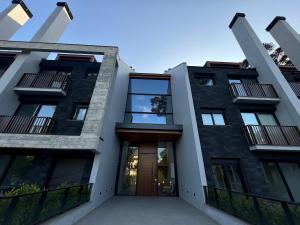 O edifício em que o apartamento se localiza