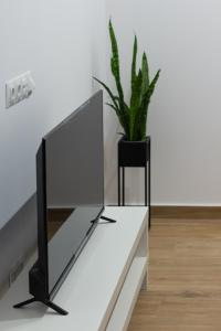 TV a/nebo společenská místnost v ubytování VLC HOST- B&B Fray Pedro