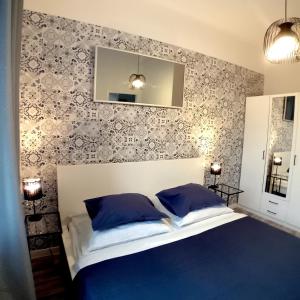 Ένα ή περισσότερα κρεβάτια σε δωμάτιο στο Apartmán VeVa