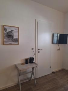 A television and/or entertainment centre at Piz Buin