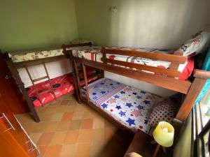 Postel nebo postele na pokoji v ubytování RANCHO SAN LUIS, Páramo