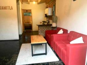 Η κουζίνα ή μικρή κουζίνα στο Magiamitla