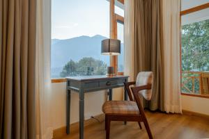 Nespecifikovaný výhled na hory nebo výhled na hory při pohledu z bed and breakfast