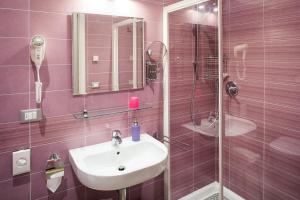 Koupelna v ubytování Rooms Boutique Carducci
